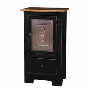 Single Hall Cabinet w/ Tin