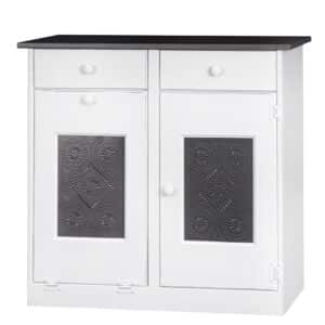 Double Trash Bin & Cabinet