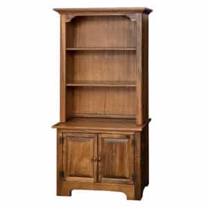 Bookcase w/ Base Wood Doors
