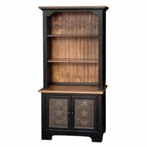 Bookcase w/ Base Tin Doors