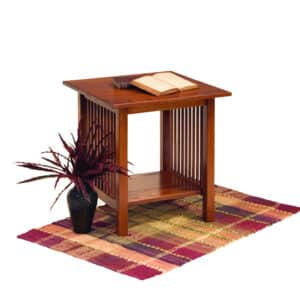 Mission Square End Table