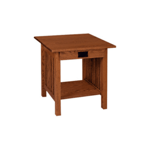 Mission End Table w/Drawer