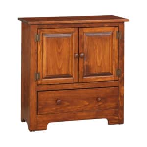Double Hall Cabinet w/ Wood