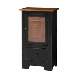 Single Hall Cabinet w/ Tin