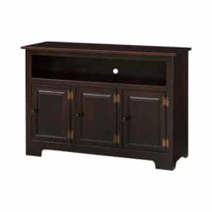 3 Door TV Cabinet w/ Wood