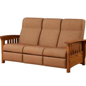 Classic Mission Recliner Sofa