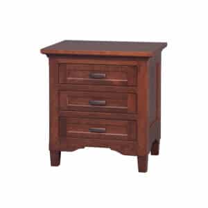 Lexington 3 Drawer Nightstand