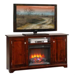 TV Stand with 23" Fireplace