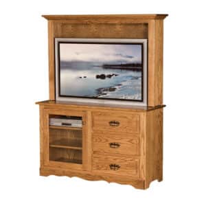 TV Stand with Hutch