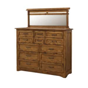 Farmstead Mule Chest with Mirror