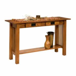 Mission 2-Drawer Sofa Table