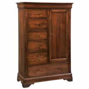 Le Chateau 64" Door & Drawer Chest