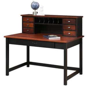 Eshton Desk Table and Hutch