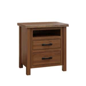 Last Frontier 2 Drawer Open Nightstand