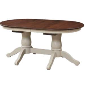 Napoleon Double Pedestal Table