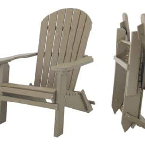 Folding Fanback Adirondack Chair