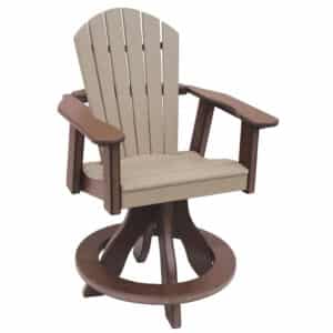 Comfy-Back Swivel Counter Chair