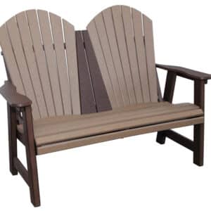 Comfy-Back Garden Bench