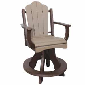 Daisy Arm Swivel Counter Chair