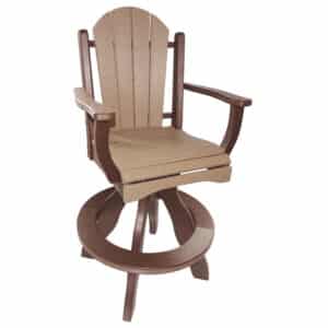 Daisy Comfy Arm Swivel Bar Chair