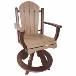 Daisy Comfy Arm Swivel Counter Chair
