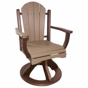 Daisy Comfy Arm Swivel Dining Chair