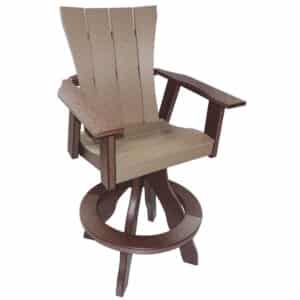 Craftsman Swivel Bar Chair