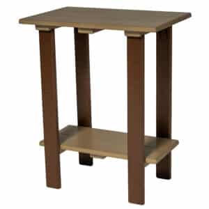 Rectangle Counter End Table