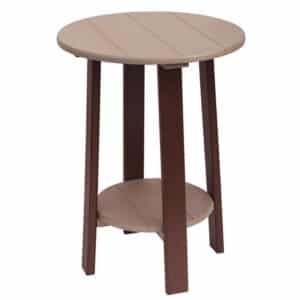 Round Counter End Table