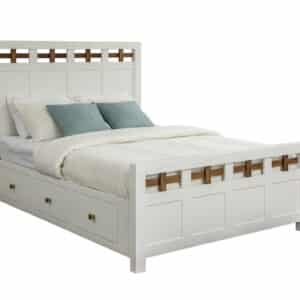 Alto Bed With Storage Rails