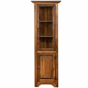 Small Corner Cabinet With Glass