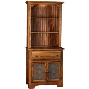 2 Door Hutch With Tin Doors