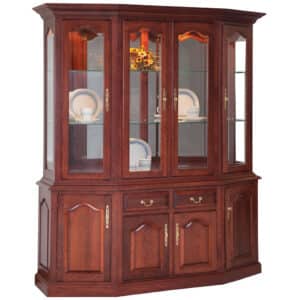 Country Canted Front Hutch